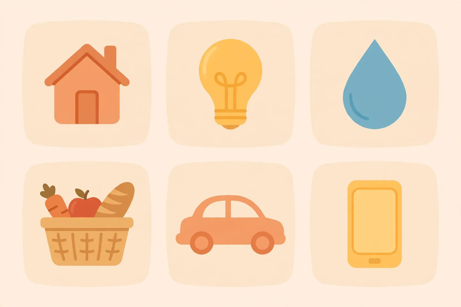 Budget categories