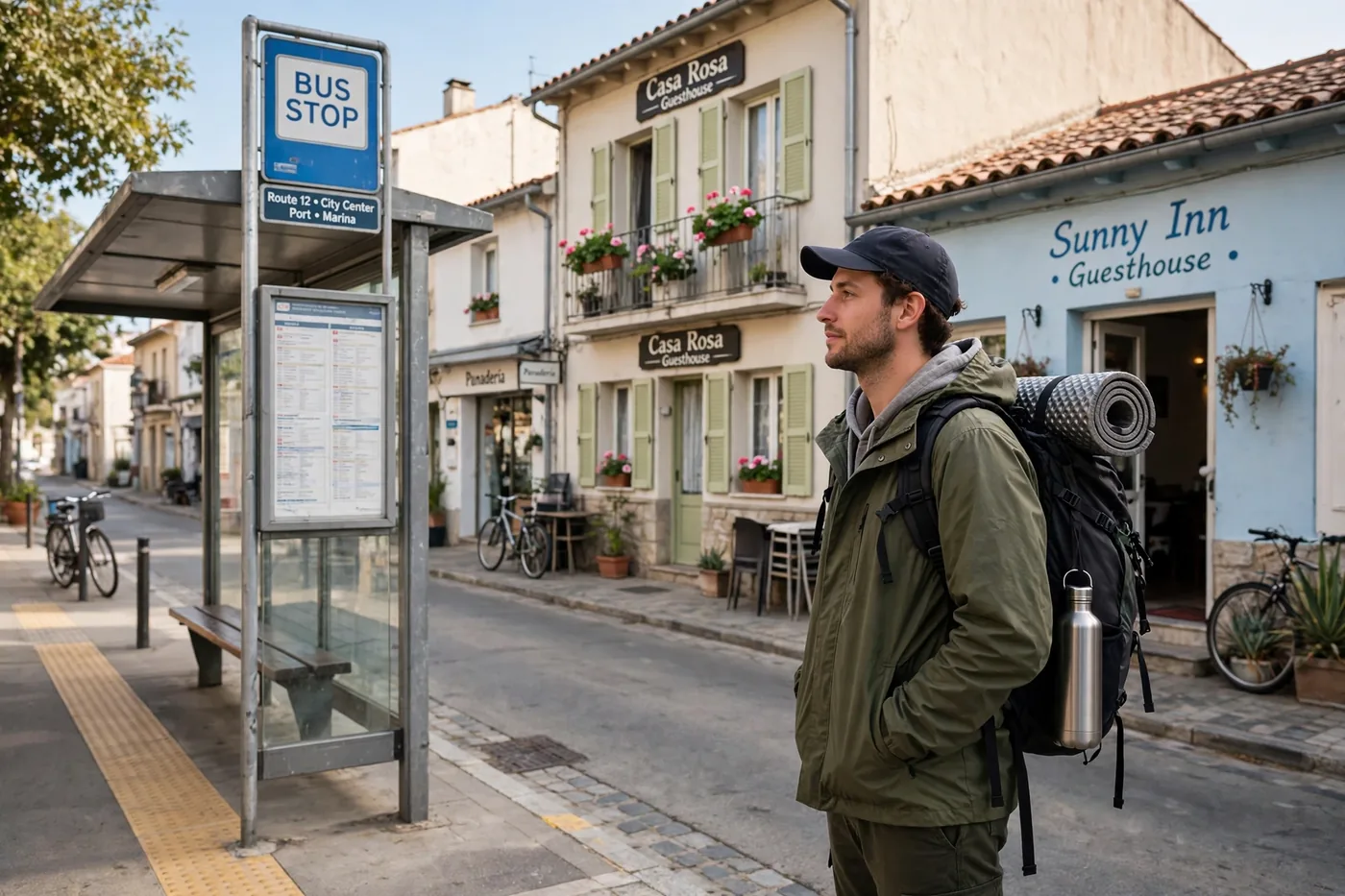Choosing stay and transport