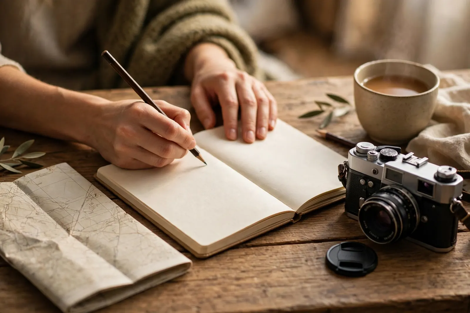 Planning trip notebook