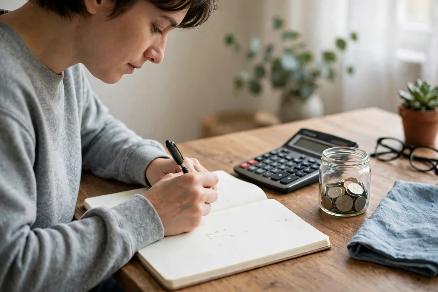 Setting trip budget notebook